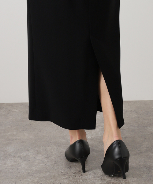 Deuxieme Classe（ドゥーズィエムクラス）の「*トリアセジョーゼット  ハイウエスト スカート（スカート・レディース・ホワイト/ブラック・38/36/34）」の19枚目の写真