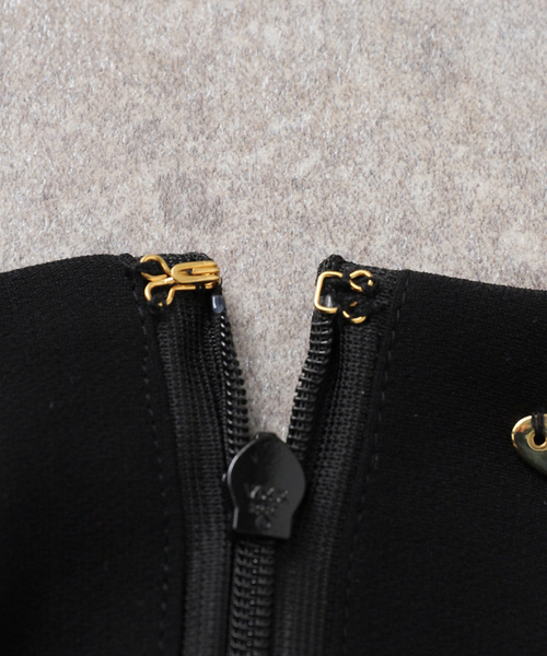 Deuxieme Classe（ドゥーズィエムクラス）の「*トリアセジョーゼット  ハイウエスト スカート（スカート・レディース・ホワイト/ブラック・38/36/34）」の22枚目の写真