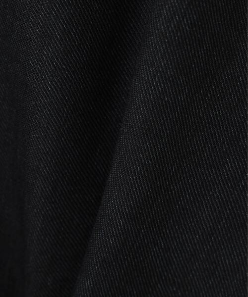 MHL.(エムエイチエル)の「FADED WOOL LINEN TWILL(テーラードジャケット・レディース・ブラック・2/1)」の13枚目の写真