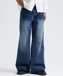 Parts Lab.(�p�[�c���{)�́yParts Lab.�zVintage Washed Flare Denim Pants / ���B���e�[�W�E�H�b�V���t���A�f�j���p���c(�f�j���p���c)