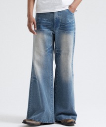 Parts Lab.（パーツラボ）の「【Parts Lab.】Vintage Washed Flare Denim Pants / ヴィンテージウォッシュフレアデニムパンツ（デニムパンツ）」