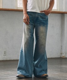 Parts Lab.（パーツラボ）の「【Parts Lab.】Vintage Washed Flare Denim Pants / ヴィンテージウォッシュフレアデニムパンツ（デニムパンツ）」
