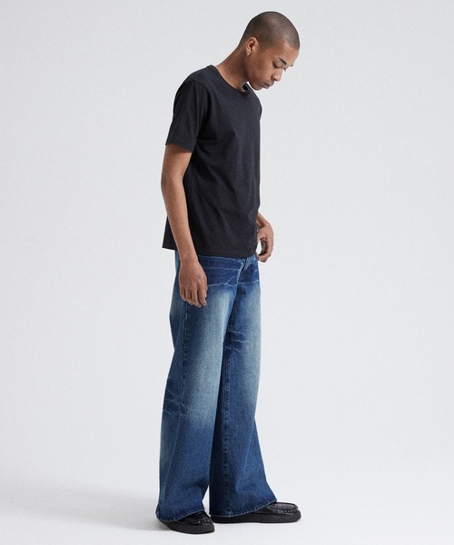 Parts Lab.（パーツラボ）の「【Parts Lab.】Vintage Washed Flare Denim Pants / ヴィンテージウォッシュフレアデニムパンツ（デニムパンツ・メンズ・ライトブルー/ブルー・L/M/S）」の20枚目の写真