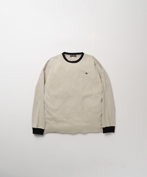 Eddie Bauer（エディーバウアー）の「アソート ボーダー＆プレーン 長袖Tシャツ（Tシャツ/カットソー・レディース・アイボリー/ライトブルー/グレー・M/S/L/XL）」の16枚目の写真