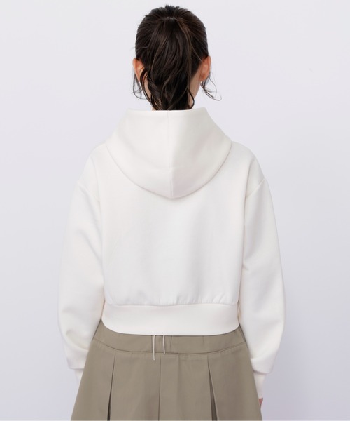 JILL by JILL STUART(ジルバイジルスチュアート)の「ビッグロゴパーカー(パーカー・レディース・ピンク/ホワイト/チャコールグレー/グレー・FREE)」の13枚目の写真