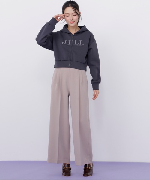 JILL by JILL STUART(ジルバイジルスチュアート)の「ビッグロゴパーカー(パーカー・レディース・ピンク/ホワイト/チャコールグレー/グレー・FREE)」の19枚目の写真