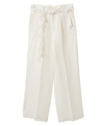 【CURRENTAGE/カレンテージ】One tuck straight pants