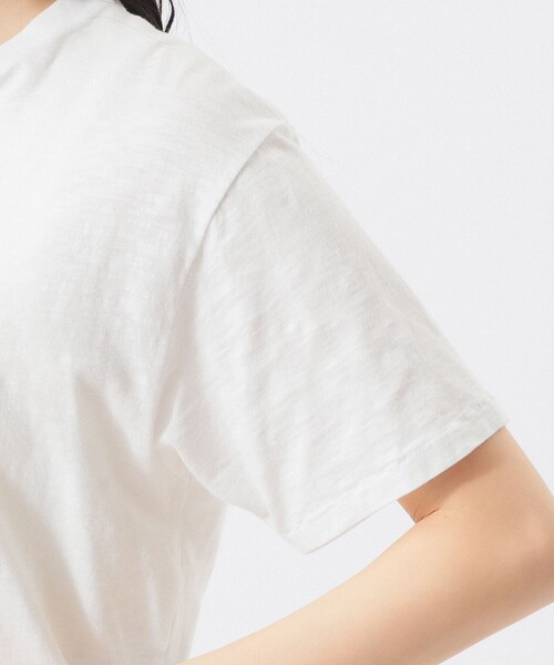 BEAMS BOY（ビームスボーイ）の「ボーイ ドッグ Tシャツ（Tシャツ/カットソー・レディース・オレンジ/オフホワイト・1/0/2）」の12枚目の写真