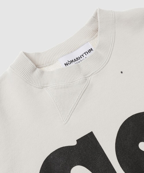 NOMA t.d.（ノーマティーディー）の「Hand Dye Twist Sweat / GO!（スウェット・メンズ・レッド/その他・3/4）」の4枚目の写真