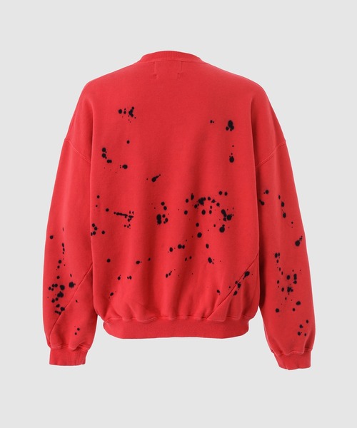 NOMA t.d.（ノーマティーディー）の「Hand Dye Twist Sweat / GO!（スウェット・メンズ・レッド/その他・3/4）」の8枚目の写真