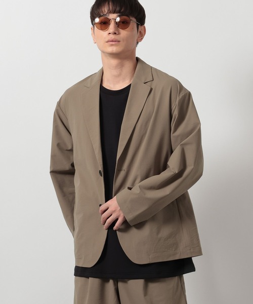 LAKOLE（ラコレ）の「＜セットアップ可＞メッシュビンテージジャケット / 643801（テーラードジャケット・メンズ・ブラック/ネイビー/ベージュ・LARGE/MEDIUM/SMALL）」の3枚目の写真