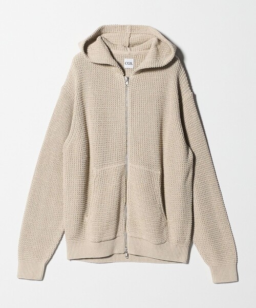 California General Store(California General Store)の「<CGS.>ペーパー コットン ジップ パーカー(パーカー・メンズ・ベージュ/ロイヤルブルー・L/S/M)」の15枚目の写真