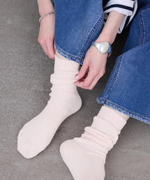 SLOBE IENA（スローブイエナ）の「《単品/追加》ルーズリブソックス（ソックス/靴下）」