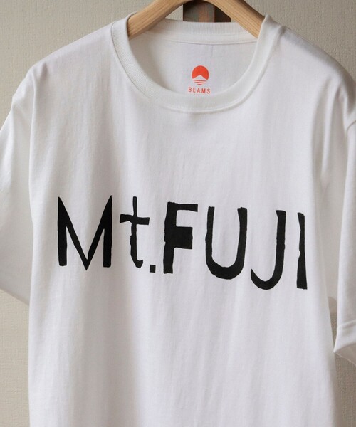 BEAMS JAPAN(ビームス ジャパン)の「宮入圭太 Mt.FUJI Tシャツ(Tシャツ/カットソー・レディース・ホワイト・SMALL/MEDIUM/LARGE/X-LARGE)」の2枚目の写真