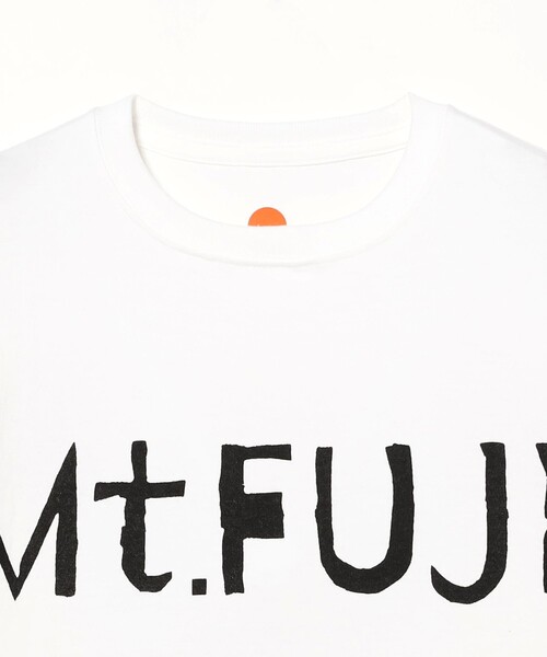 BEAMS JAPAN(ビームス ジャパン)の「宮入圭太 Mt.FUJI Tシャツ(Tシャツ/カットソー・レディース・ホワイト・SMALL/MEDIUM/LARGE/X-LARGE)」の7枚目の写真
