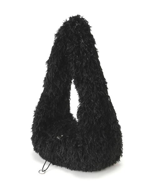 LEH(レー)の「Leh×GARDEN/レー×ガーデン/KESA BAG EX/GARDEN別注(ショルダーバッグ・メンズ・ブラック/ピンク・F)」の4枚目の写真