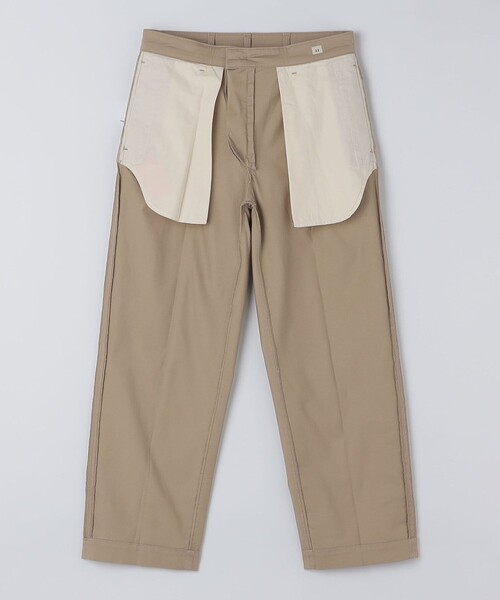 SHIPS（シップス）の「【SHIPS別注】YCHAI: チノ ワイド トラウザーズ（チノパンツ・メンズ・ベージュ・30 inch/32inch/31inch）」の7枚目の写真
