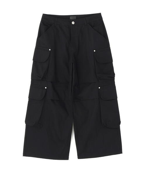 DANKE SCHON(ダンケシェーン)の「DankeSchon/ダンケシェーン/10oz KATURAGI W-CARGO PANTS(その他パンツ・レディース・グレー/ホワイト/ブラック・M/L/S)」の7枚目の写真