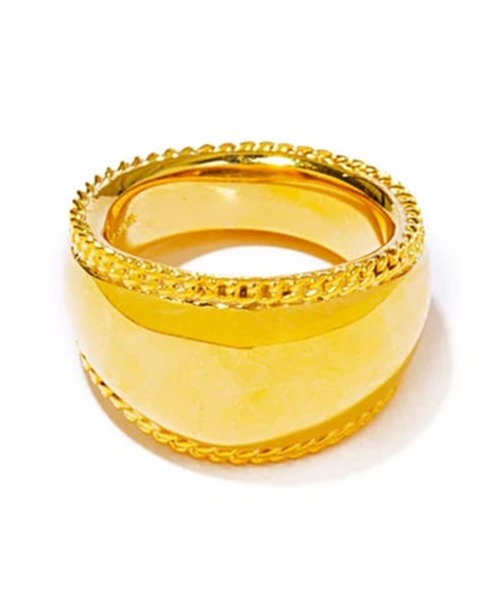 IRIS47(イリスフォーセブン)の「【IRIS 47】nonna ring AN37 GD(リング・レディース・ゴールド・11/13)」の3枚目の写真
