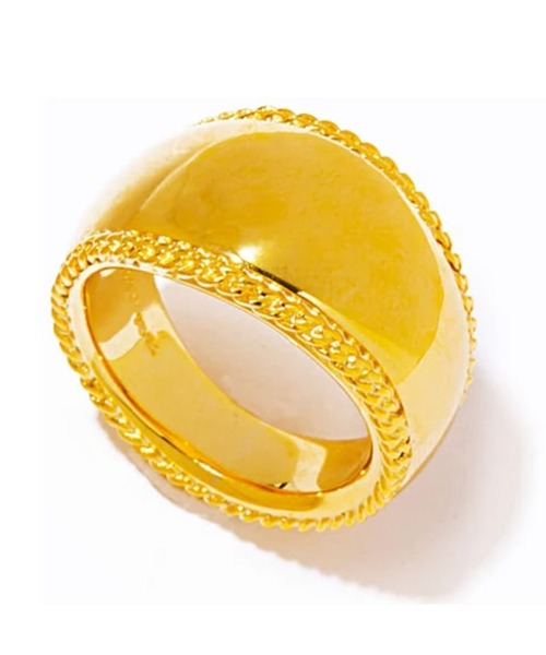 IRIS47(イリスフォーセブン)の「【IRIS 47】nonna ring AN37 GD(リング・レディース・ゴールド・11/13)」の2枚目の写真