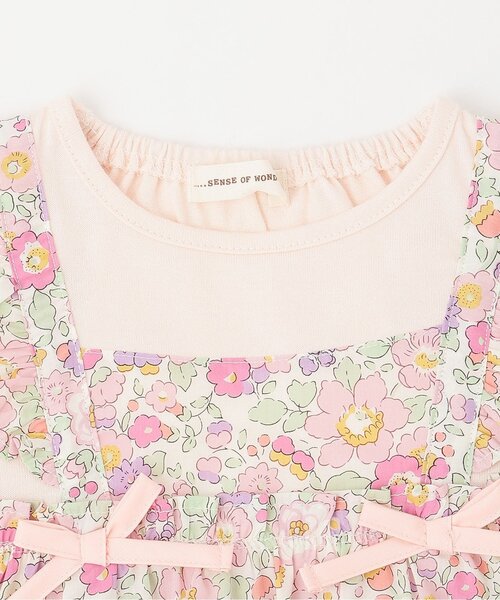 sense of wonder（センスオブワンダー）の「Betsyドッキングチュニック（チュニック・キッズ・ブルー/ピンク・130cm/120cm/110cm/100cm/90cm/80ｃｍ）」の4枚目の写真