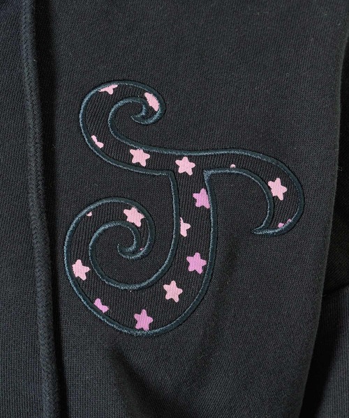 TINA：JOJUN（ティーナジョジュン）の「フロントジップ スタープリント パーカー TINA：JOJUN（パーカー・レディース・アイボリー/ネイビー・M）」の18枚目の写真