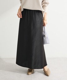 Green　Parks | 光沢サテンナロースカート(スカート)