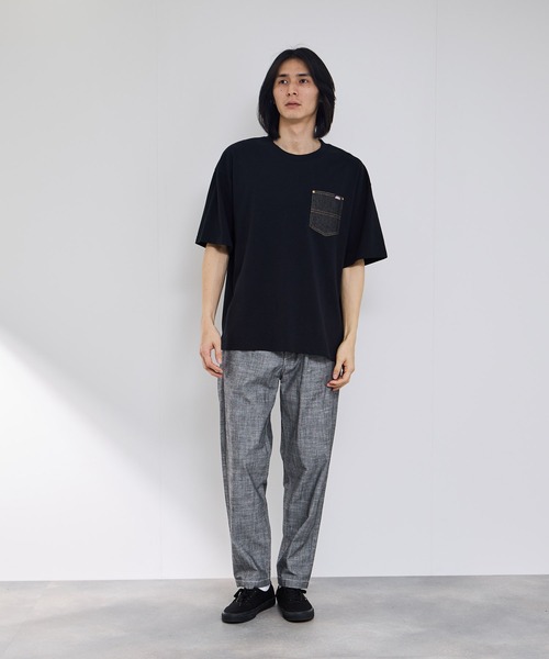 Dickies(ディッキーズ)の「【GENUINE Dickies/ ジェニュインデッキーズ】コットンシャンブレー ワークイージーパンツ(その他パンツ・メンズ・オフホワイト/ブルー/ブラック・S/M/L/XL)」の20枚目の写真
