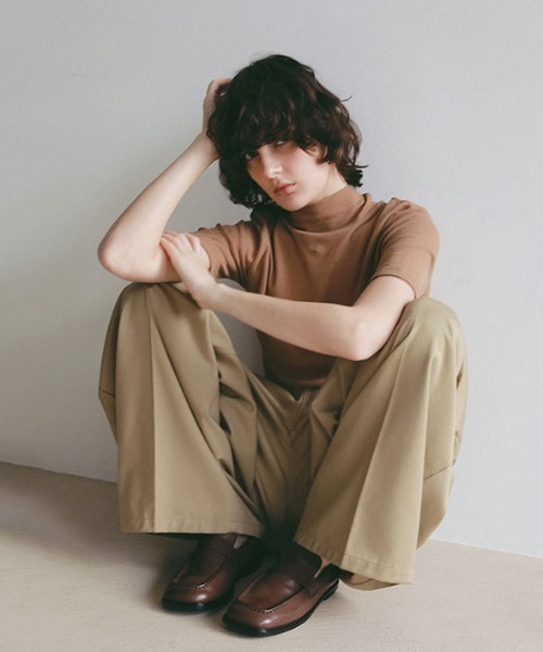 ETRE TOKYO（エトレトウキョウ）の「ソフトレザースクエアローファー（ローファー・レディース・ブラック/ブラウン/ベージュ・38/37/36）」の5枚目の写真