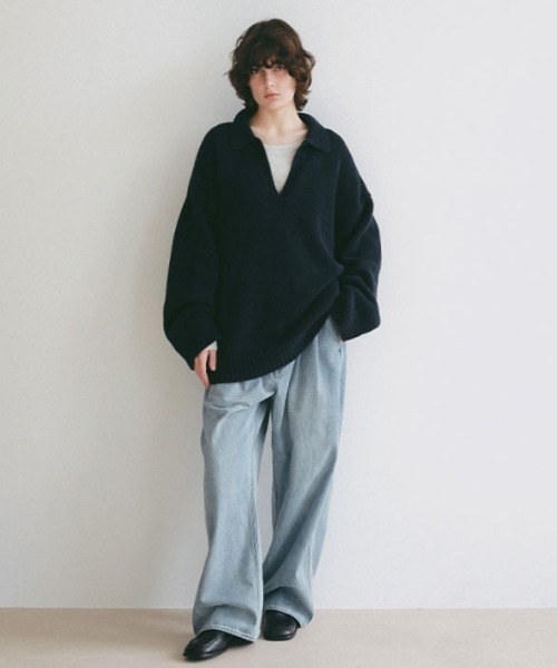 ETRE TOKYO（エトレトウキョウ）の「ソフトレザースクエアローファー（ローファー・レディース・ブラック/ブラウン/ベージュ・38/37/36）」の10枚目の写真