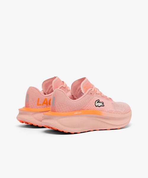 LACOSTE(ラコステ)の「レディース NEO RUN2 1262 SFA ナイロン 鹿の子地ニットアッパー ランニングシューズ(スニーカー・レディース・ピンク・22.5cm/23.0cm/23.5cm/24.0cm/24.5cm/25.5cm)」の4枚目の写真