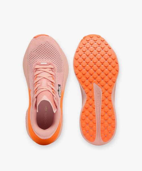 LACOSTE(ラコステ)の「レディース NEO RUN2 1262 SFA ナイロン 鹿の子地ニットアッパー ランニングシューズ(スニーカー・レディース・ピンク・22.5cm/23.0cm/23.5cm/24.0cm/24.5cm/25.5cm)」の5枚目の写真