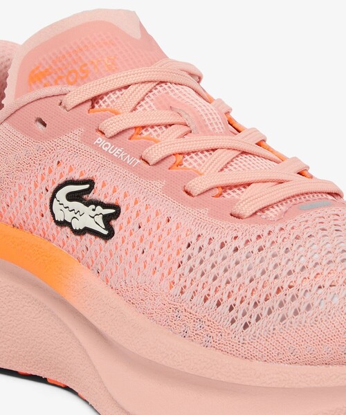 LACOSTE(ラコステ)の「レディース NEO RUN2 1262 SFA ナイロン 鹿の子地ニットアッパー ランニングシューズ(スニーカー・レディース・ピンク・22.5cm/23.0cm/23.5cm/24.0cm/24.5cm/25.5cm)」の7枚目の写真