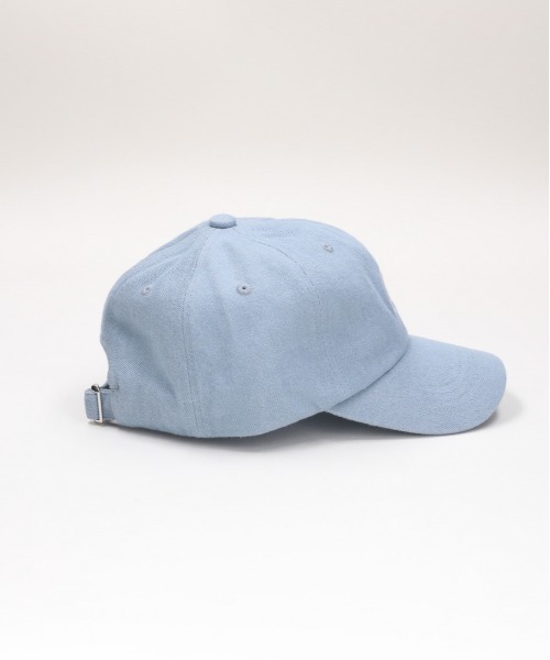 Right-on(ライトオン)の「【VIVIAN BLUE】デニムロゴキャップ (ハート刺繍 / サイズ調整可能 / シーズンレス / カジュアル)(キャップ・キッズ・サックスブルー/ブルー・フリー)」の7枚目の写真