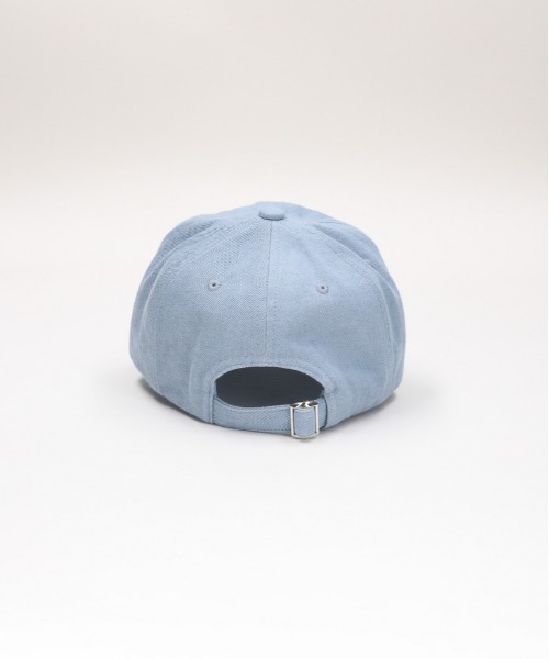 Right-on(ライトオン)の「【VIVIAN BLUE】デニムロゴキャップ (ハート刺繍 / サイズ調整可能 / シーズンレス / カジュアル)(キャップ・キッズ・サックスブルー/ブルー・フリー)」の8枚目の写真