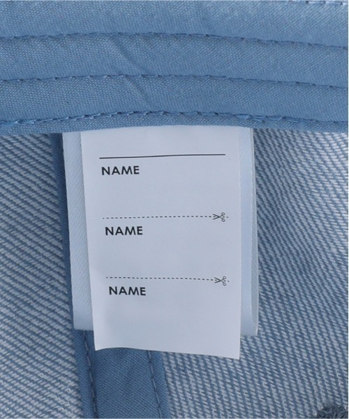 Right-on(ライトオン)の「【VIVIAN BLUE】デニムロゴキャップ (ハート刺繍 / サイズ調整可能 / シーズンレス / カジュアル)(キャップ・キッズ・サックスブルー/ブルー・フリー)」の4枚目の写真