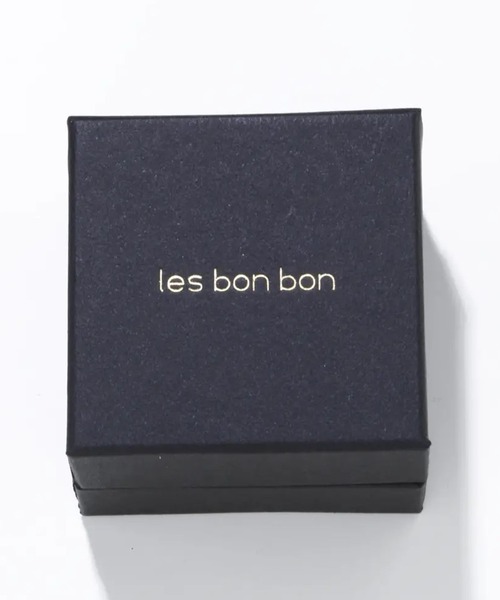 les bonbon(ルボンボン)の「【les bon bon】princess triangle hug pierce/プリンセス トライアングル ハグ ピアス BOB790(ピアス(両耳用)・レディース・シルバー・FREE)」の3枚目の写真