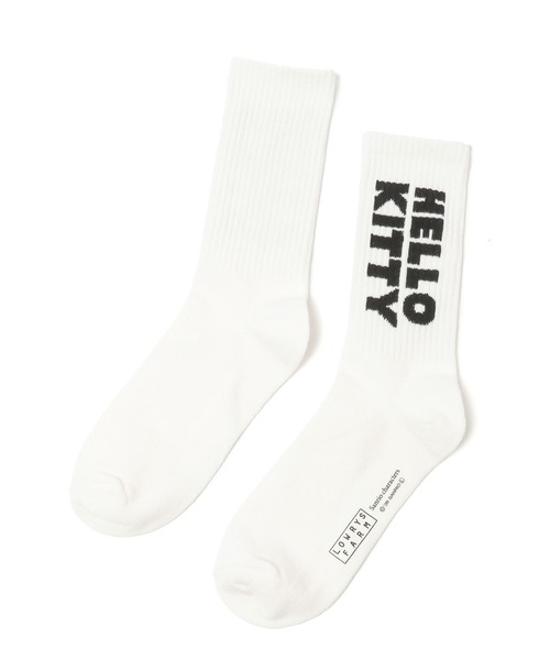 Me%（ミィパーセント）の「【HELLO KITTY】2Pソックス　635208（ソックス/靴下・レディース・レッド/ブラック・FREE）」の10枚目の写真