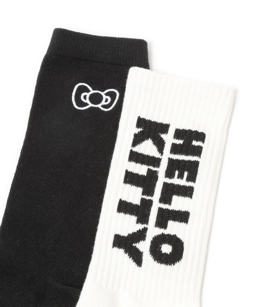 Me%（ミィパーセント）の「【HELLO KITTY】2Pソックス　635208（ソックス/靴下・レディース・レッド/ブラック・FREE）」の18枚目の写真