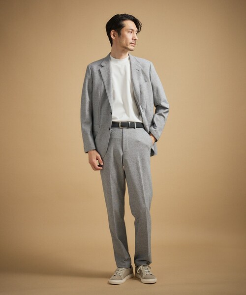 TAKEO KIKUCHI(タケオキクチ)の「【Made in JAPAN】ドモドソーラ ゴムメッシュベルト(ベルト・メンズ・チャコールグレー/ブラック/ネイビー/ダークブラウン/キャメル・00)」の11枚目の写真