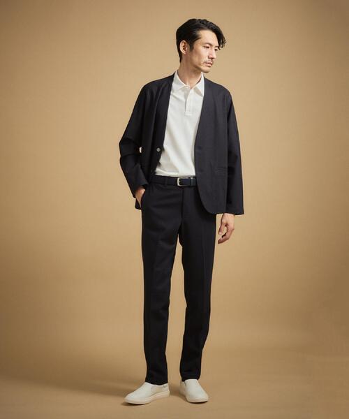 TAKEO KIKUCHI(タケオキクチ)の「【Made in JAPAN】ドモドソーラ ゴムメッシュベルト(ベルト・メンズ・チャコールグレー/ブラック/ネイビー/ダークブラウン/キャメル・00)」の15枚目の写真