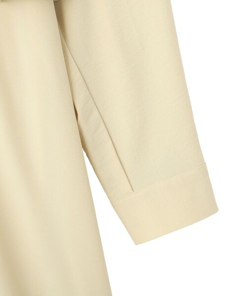 Green　Parks（グリーンパークス）の「SET2点フリルビスチェ＋シャツワンピース（シャツワンピース・レディース・ライトカーキ/ブラック/グレー・FREE）」の6枚目の写真