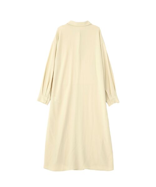 Green　Parks（グリーンパークス）の「SET2点フリルビスチェ＋シャツワンピース（シャツワンピース・レディース・ライトカーキ/ブラック/グレー・FREE）」の11枚目の写真