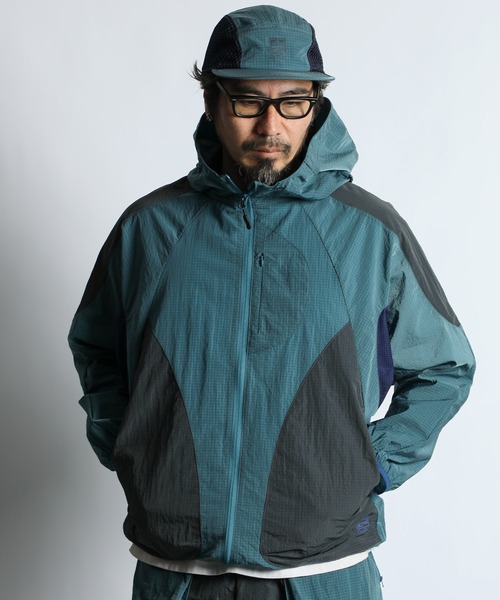TECH RIPSTOP MOUNTAIN PARKA：セットアップ対応 テック リップス