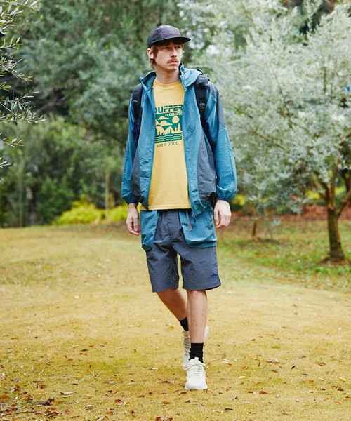 The DUFFER of ST.GEORGE(ザダファーオブセントジョージ)の「TECH RIPSTOP MOUNTAIN PARKA:セットアップ対応 テック リップストップ マウンテンパーカー(ナイロンジャケット・メンズ・ブラック/ブルー・X-LARGE/LARGE/MEDIUM)」の14枚目の写真