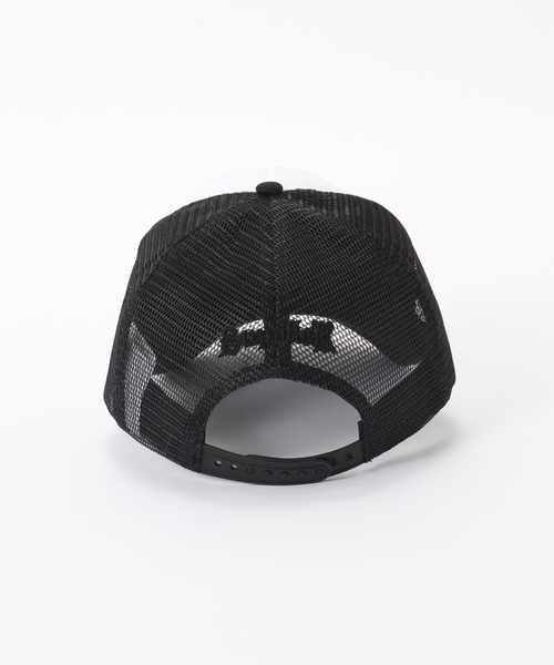SUPPLIER（サプライヤー）の「SUPPLIER / サプライヤー Multiple Cross Mesh Cap（キャップ・メンズ・ブラック/ピンク・FREE）」の4枚目の写真