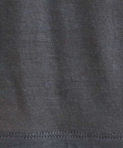 OPAQUE.CLIP(オペークドットクリップ)の「配色レイヤードロングスリーブTシャツ【洗える】(Tシャツ/カットソー・レディース・グレー系4/ブラウン系その他5/チャコール・00)」の18枚目の写真