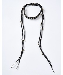RUMCHE（ラムシェ）の「Ladder Bond Yarn Choker / ラダーボンドヤーンチョーカー（チョーカー）」