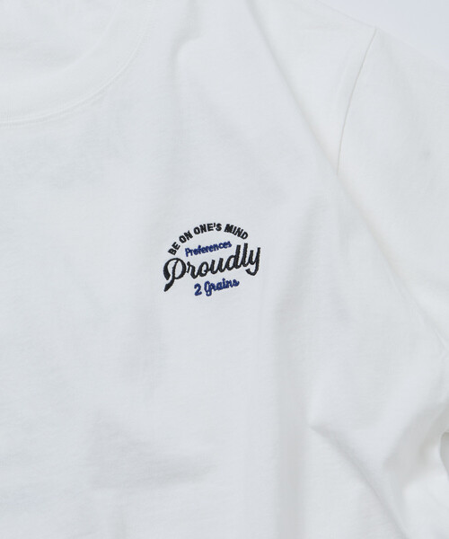 FREAK'S STORE(フリークスストア)の「限定展開 リラックスフィット デザインバック刺繍 クルーネック Tシャツ / Cherry / リンガー(Tシャツ/カットソー・メンズ・ナチュラル/チャコールグレー/ホワイト・X-LARGE/LARGE/MEDIUM)」の12枚目の写真