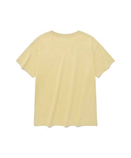 COVERNAT WOMAN(カバーナットウーマン)の「ウーマンスティッチCロゴTシャツライム(Tシャツ/カットソー・レディース・その他・WS/WM)」の2枚目の写真